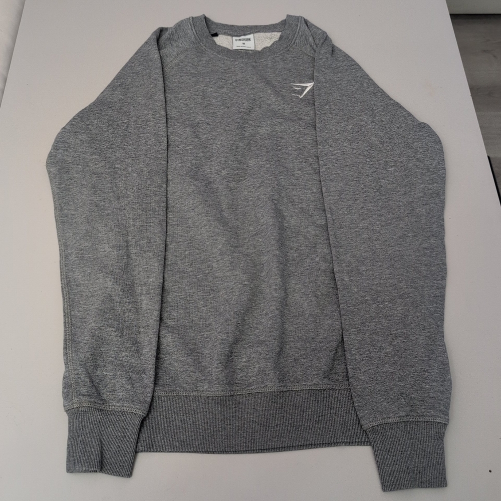 Gymshark Heather Gray Crewneck Sweater